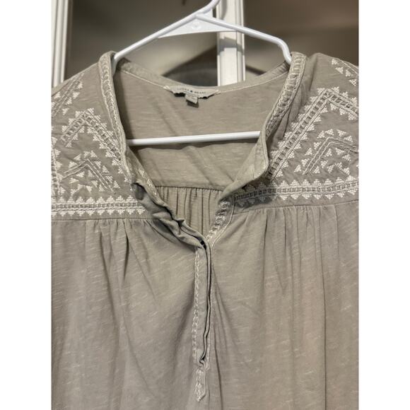 Lucky Brand Embroidered Peasant Top – Women’s Small - Picture 2 of 8
